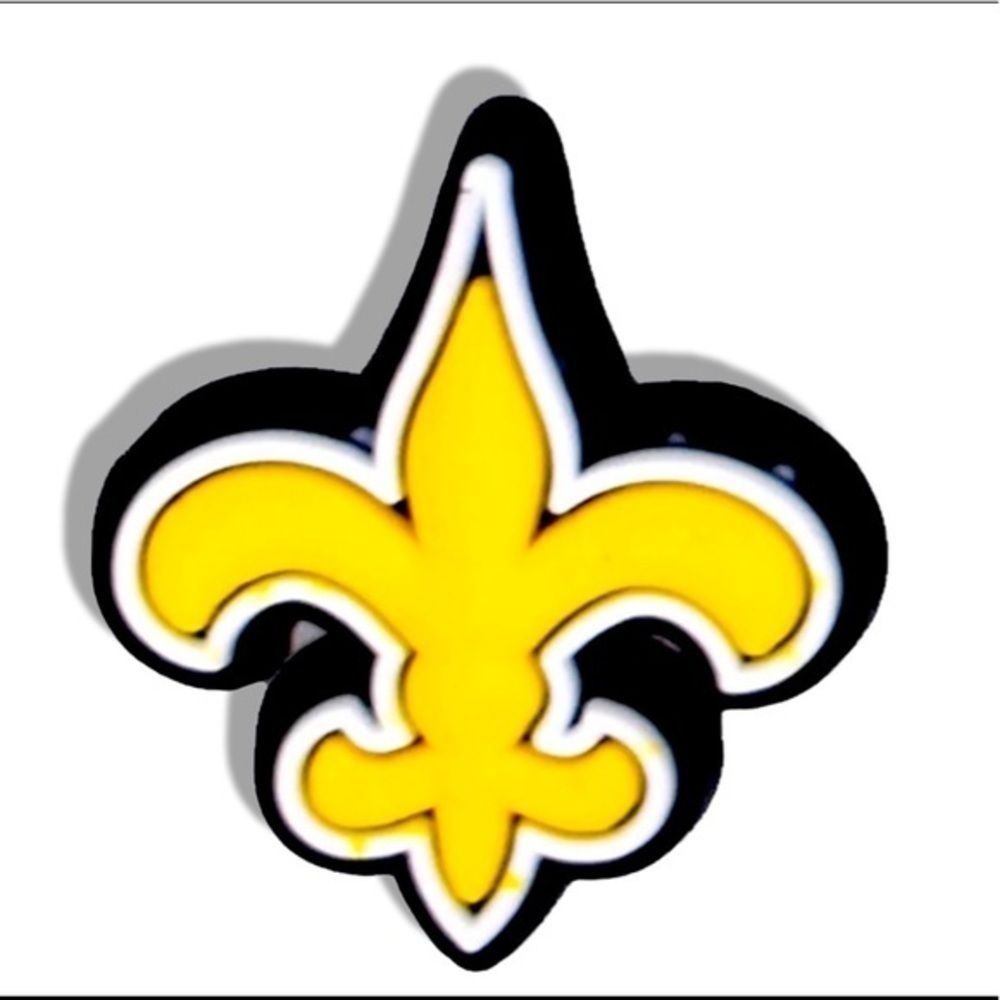 💥New Orleans saints  croc charm